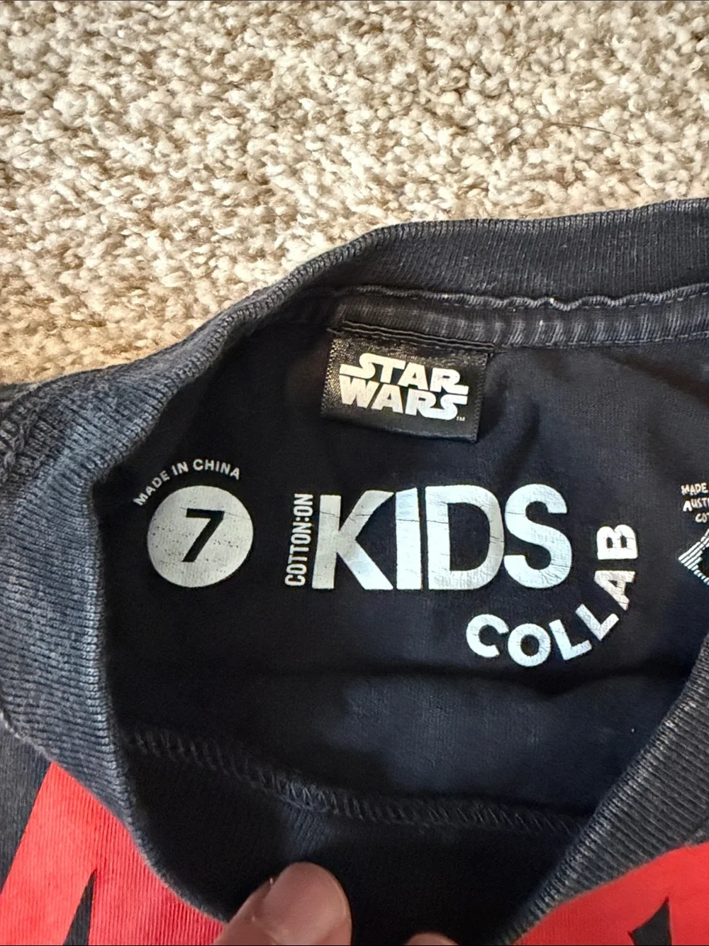 Kids T-Shirt 3 pack - Black 